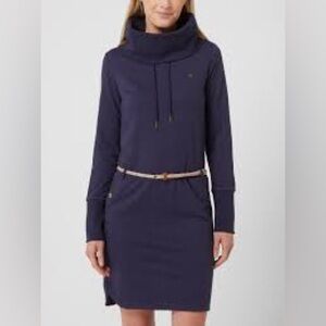 Ragwear Laurra Be the Change Long Sleeve Knit Dress